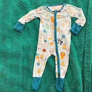 Little Sleepies Animal Party 0-3mos